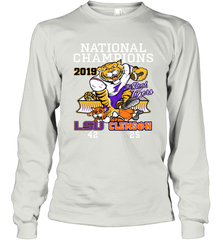 LSU Tigers College Football Playoff 2019 National Champions Score Long Sleeve T-Shirt - KnowlegdeTee