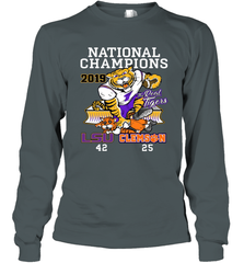 LSU Tigers College Football Playoff 2019 National Champions Score Long Sleeve T-Shirt - KnowlegdeTee