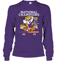 LSU Tigers College Football Playoff 2019 National Champions Score Long Sleeve T-Shirt - KnowlegdeTee