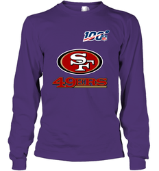 San Francisco 49ers NFL 100th Season Anniversary Long Sleeve T-Shirt - KnowlegdeTee