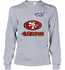 San Francisco 49ers NFL 100th Season Anniversary Long Sleeve T-Shirt - KnowlegdeTee