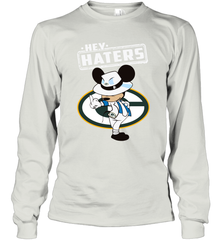 GREEN BAY PACKERS Hey Haters Mickey Mouse Long Sleeve T-Shirt - KnowlegdeTee