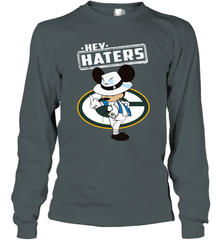 GREEN BAY PACKERS Hey Haters Mickey Mouse Long Sleeve T-Shirt - KnowlegdeTee