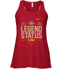 LSU Tigers College Football Playoff 2019 National Champions Legend Status Racerback Tank - KnowlegdeTee