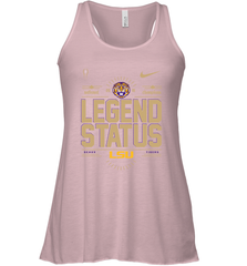 LSU Tigers College Football Playoff 2019 National Champions Legend Status Racerback Tank - KnowlegdeTee