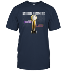 LSU Tigers College Football Playoff 2019 National Champions Trophy T-Shirt - KnowlegdeTee