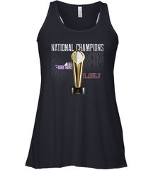 LSU Tigers College Football Playoff 2019 National Champions Trophy Racerback Tank - KnowlegdeTee