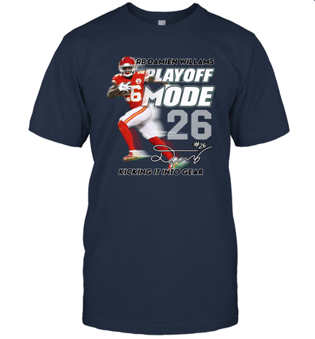 Damien Williams Playoff Mode Chiefs Shirt T-Shirt - KnowlegdeTee