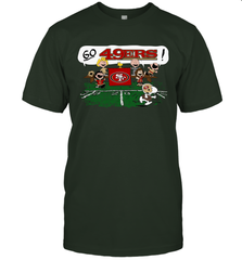 The Peanuts Cheering Go Snoopy San Francisco 49ers T-Shirt - KnowlegdeTee