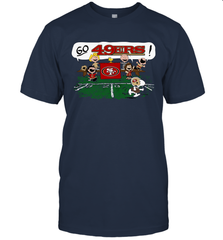 The Peanuts Cheering Go Snoopy San Francisco 49ers T-Shirt - KnowlegdeTee