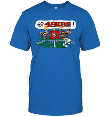 The Peanuts Cheering Go Snoopy San Francisco 49ers T-Shirt - KnowlegdeTee