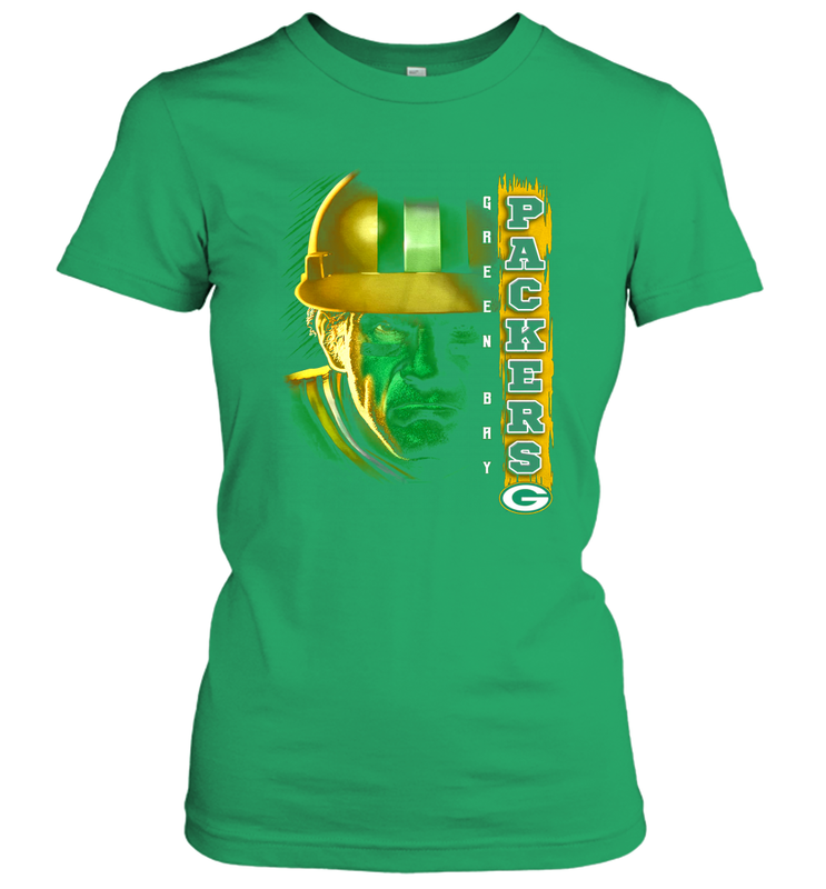Green Bay Packers Franchise Black T Shirt Women's T-Shirt - KnowlegdeTee