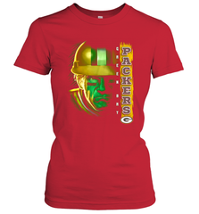 Green Bay Packers Franchise Black T Shirt Women's T-Shirt - KnowlegdeTee