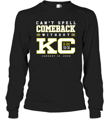 Can't Spell Comeback Without KC Kansas City Chiefs Shirt Long Sleeve T-Shirt - KnowlegdeTee