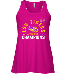 LSU Peach Bowl Champion Shirt Racerback Tank - KnowlegdeTee