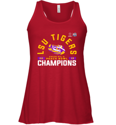LSU Peach Bowl Champion Shirt Racerback Tank - KnowlegdeTee