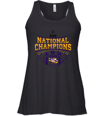 LSU Tigers College Football Playoff 2019 National Champions Racerback Tank - KnowlegdeTee