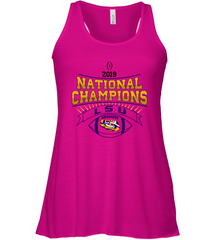 LSU Tigers College Football Playoff 2019 National Champions Racerback Tank - KnowlegdeTee