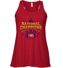 LSU Tigers College Football Playoff 2019 National Champions Racerback Tank - KnowlegdeTee