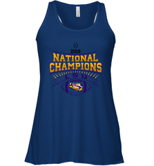LSU Tigers College Football Playoff 2019 National Champions Racerback Tank - KnowlegdeTee