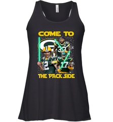 Green Bay Packers Star Wars Come to The Packer Side Faithful Playoff Racerback Tank - KnowlegdeTee