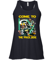 Green Bay Packers Star Wars Come to The Packer Side Faithful Playoff Racerback Tank - KnowlegdeTee