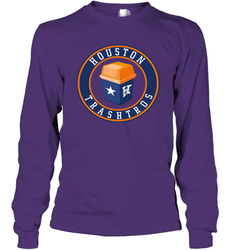 Houston Trashtros Astros Long Sleeve T-Shirt - KnowlegdeTee
