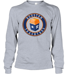 Houston Trashtros Astros Long Sleeve T-Shirt - KnowlegdeTee