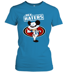 SAN FRANCISCO 49ERS Hey Haters Mickey Mouse Women's T-Shirt - KnowlegdeTee