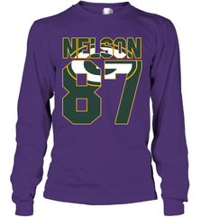 Green Bay Packers Jordy Nelson Game Long Sleeve T-Shirt - KnowlegdeTee