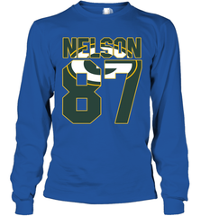 Green Bay Packers Jordy Nelson Game Long Sleeve T-Shirt - KnowlegdeTee