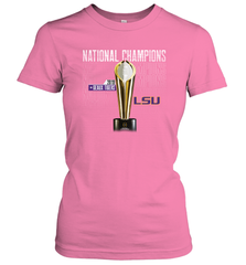 LSU Tigers College Football Playoff 2019 National Champions Trophy Women's T-Shirt - KnowlegdeTee