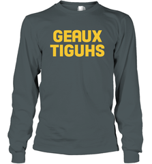 LSU Tigers GEAUX TIGUHS deux Long Sleeve T-Shirt - KnowlegdeTee