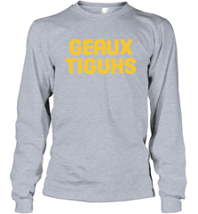 LSU Tigers GEAUX TIGUHS deux Long Sleeve T-Shirt - KnowlegdeTee