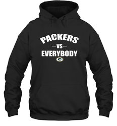 Green Bay Packers Vs Everybody Fan Gift Hoodie - KnowlegdeTee