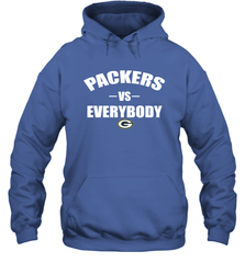 Green Bay Packers Vs Everybody Fan Gift Hoodie - KnowlegdeTee