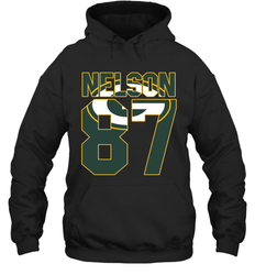 Green Bay Packers Jordy Nelson Game Hoodie - KnowlegdeTee