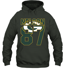 Green Bay Packers Jordy Nelson Game Hoodie - KnowlegdeTee