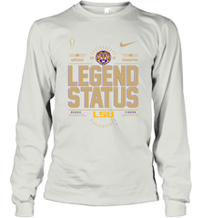 LSU Tigers College Football Playoff 2019 National Champions Legend Status Long Sleeve T-Shirt - KnowlegdeTee