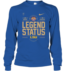 LSU Tigers College Football Playoff 2019 National Champions Legend Status Long Sleeve T-Shirt - KnowlegdeTee