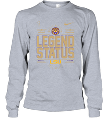 LSU Tigers College Football Playoff 2019 National Champions Legend Status Long Sleeve T-Shirt - KnowlegdeTee