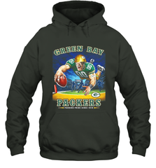Green Bay Packers End Zone Hoodie - KnowlegdeTee