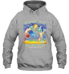 Green Bay Packers End Zone Hoodie - KnowlegdeTee
