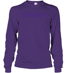 Corseaux LSU Tigers Shirt Long Sleeve T-Shirt - KnowlegdeTee