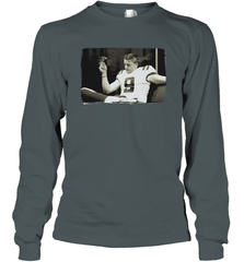 Joe Burrow Cigar Smoking Shirt Long Sleeve T-Shirt - KnowlegdeTee