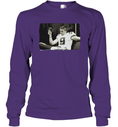 Joe Burrow Cigar Smoking Shirt Long Sleeve T-Shirt - KnowlegdeTee