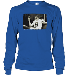 Joe Burrow Cigar Smoking Shirt Long Sleeve T-Shirt - KnowlegdeTee