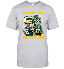Green Bay Packers Star Wars Come to The Packer Side Faithful Playoff T-Shirt - KnowlegdeTee