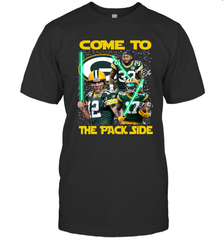 Green Bay Packers Star Wars Come to The Packer Side Faithful Playoff T-Shirt - KnowlegdeTee