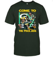 Green Bay Packers Star Wars Come to The Packer Side Faithful Playoff T-Shirt - KnowlegdeTee